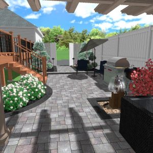 3D landscape design in Canfield