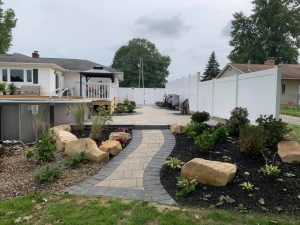 South Range landscape pathway design