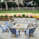 Stone Veneer Wall